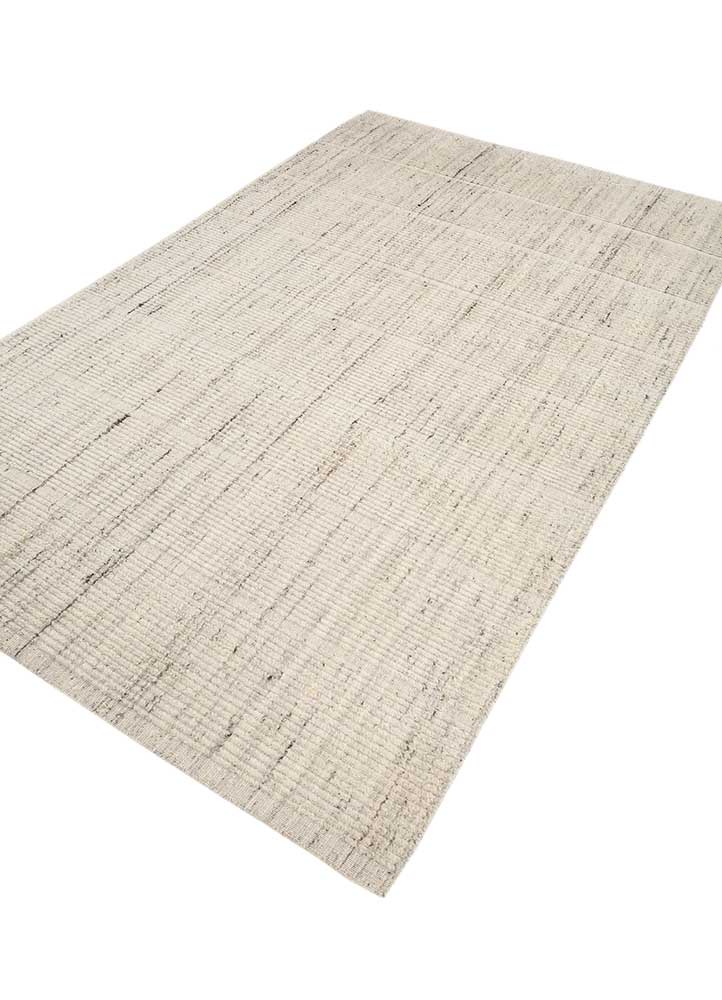 Wollteppich - 240 x 150 cm - creme