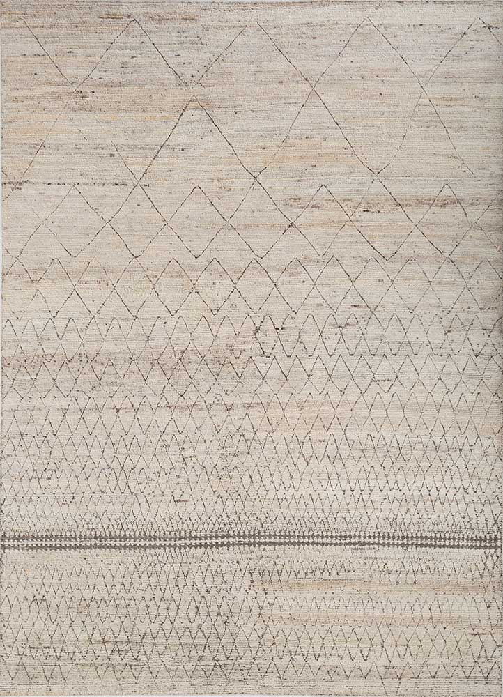Wollteppich - 240 x 300 cm - gold