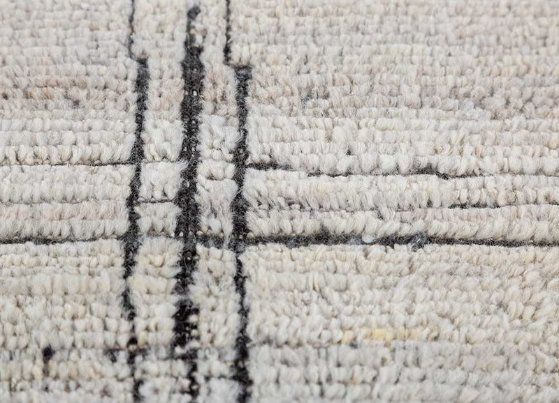 Wollteppich - 240 x 300 cm - creme