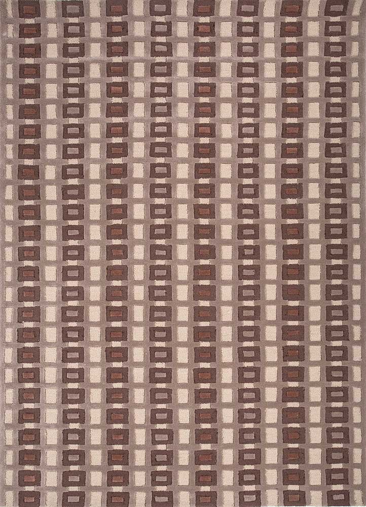 Wollteppich - 180 x 270 cm - beige