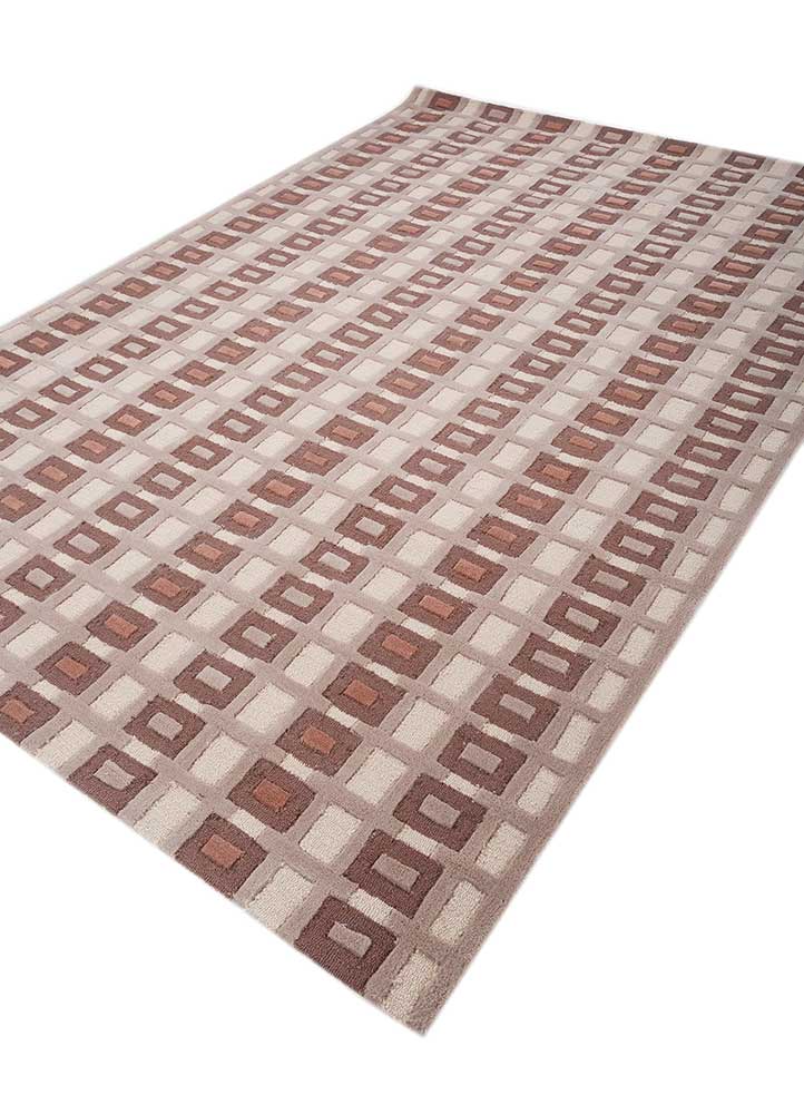 Wollteppich - 180 x 270 cm - beige