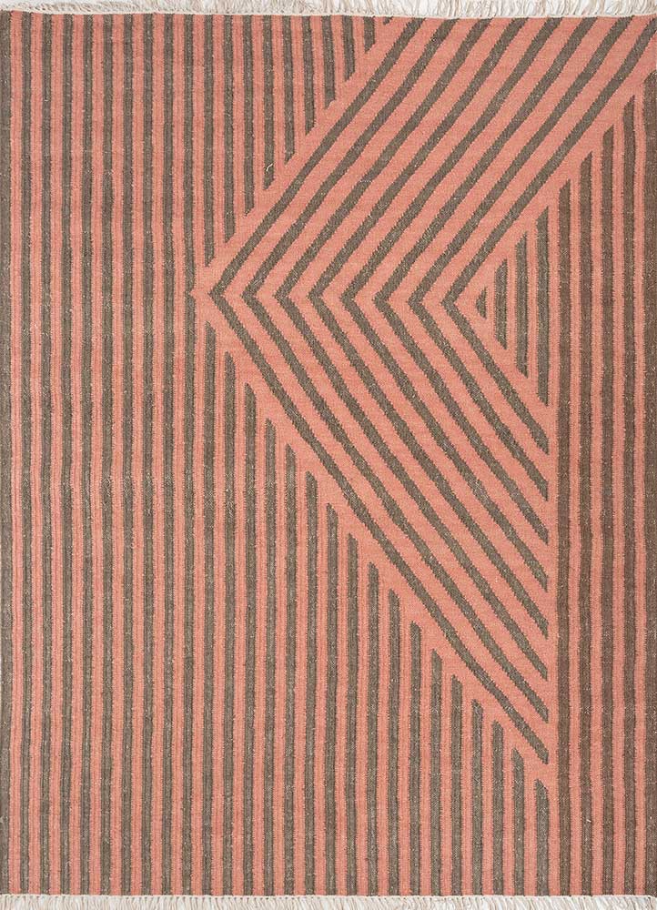 Wollteppich - 180 x 270 cm - orange