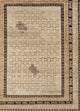 Wollteppich - 180 x 270 cm - gold