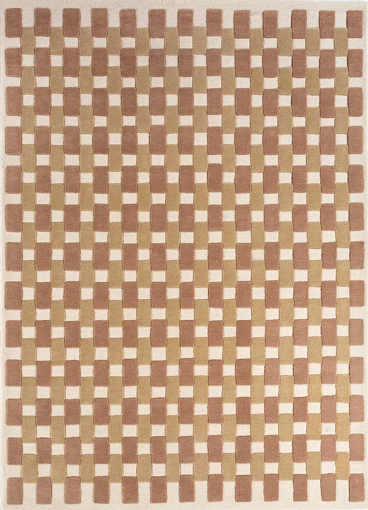 Wollteppich - 180 x 270 cm - braun