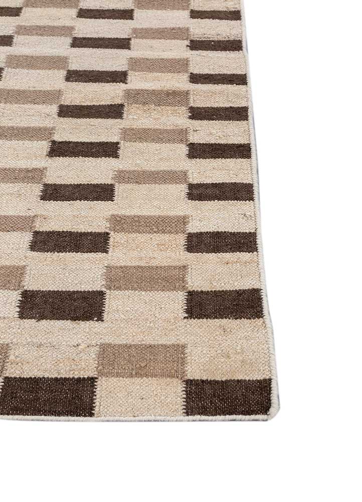 Wollteppich - 150 x 240 cm - creme