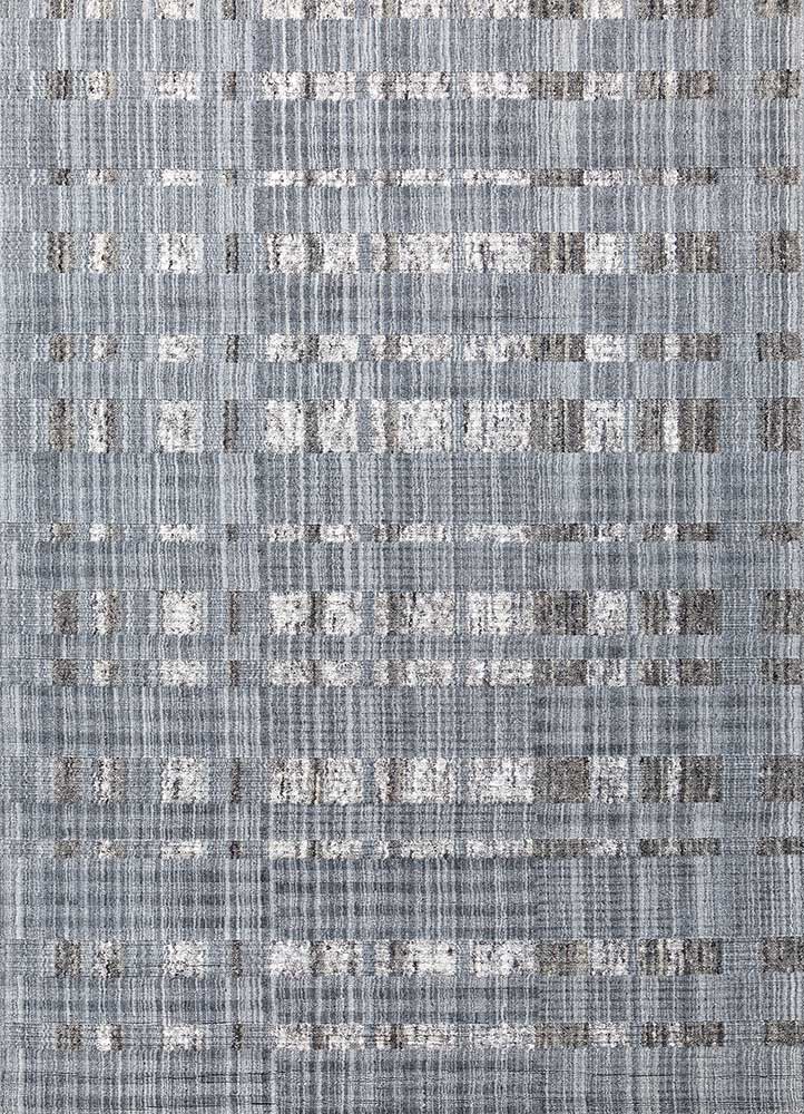 Wollteppich - 150 x 240 cm - grau