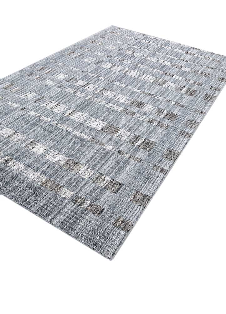 Wollteppich - 150 x 240 cm - grau