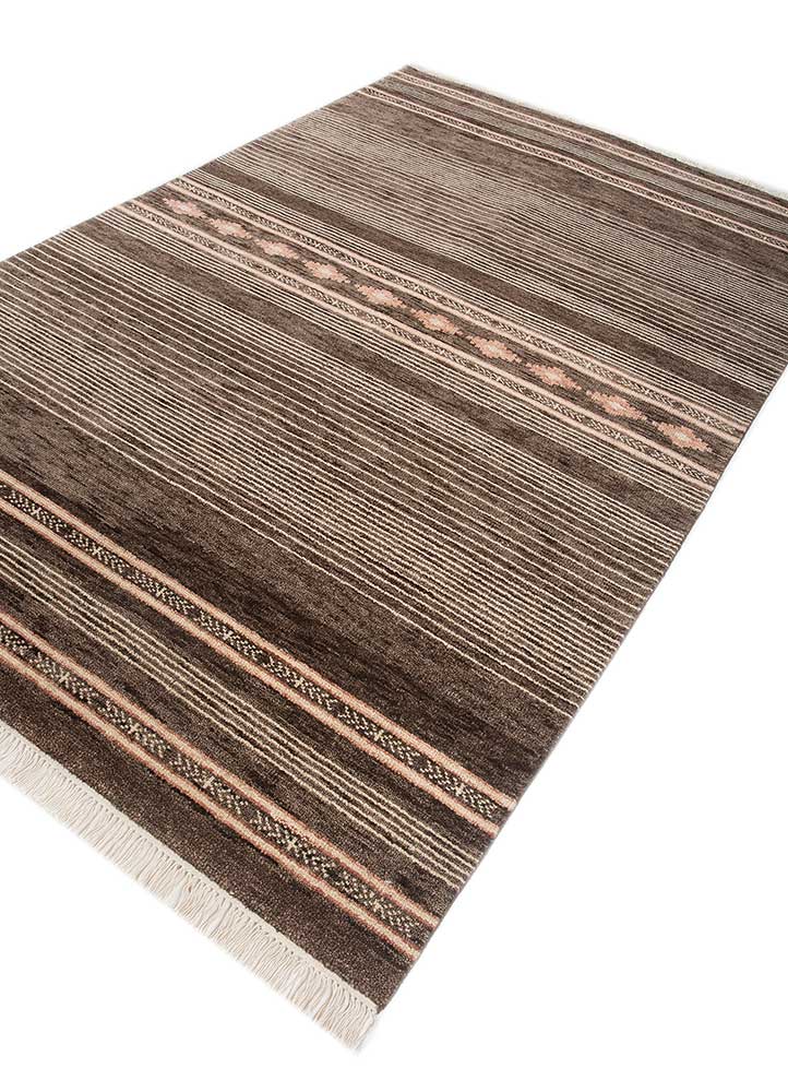 Wollteppich - 180 x 270 cm - beige