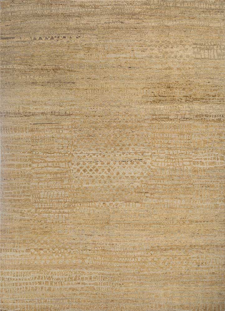 Wollteppich - 240 x 300 cm - gold