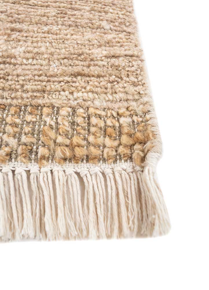 Wollteppich - 240 x 300 cm - beige
