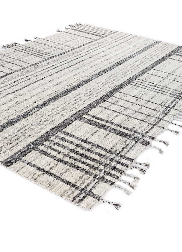 Wollteppich - 150 x 240 cm - creme