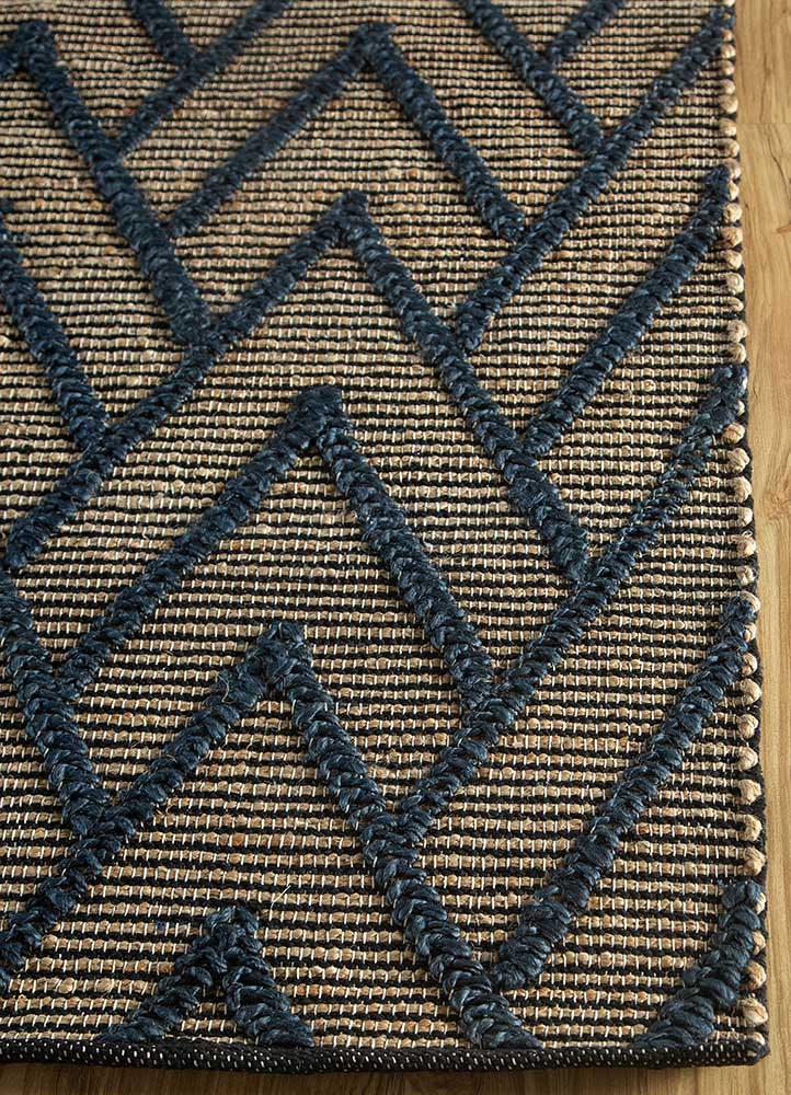 Juteteppich - 150 x 240 cm - anthrazit