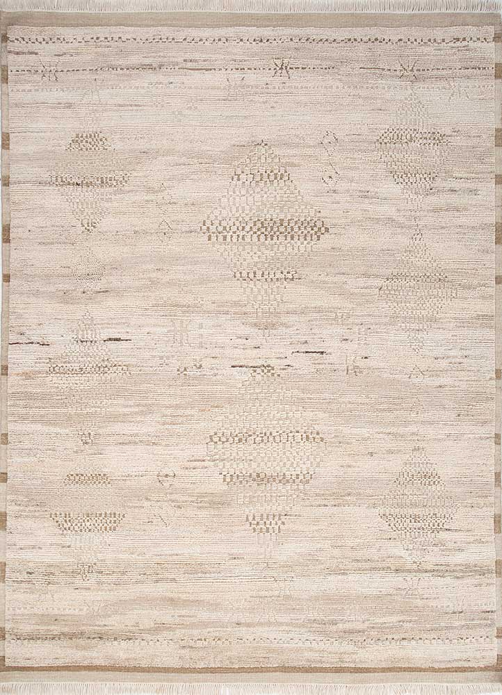 Wollteppich - 240 x 300 cm - creme