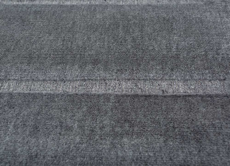 Wollteppich - 180 x 270 cm - grau