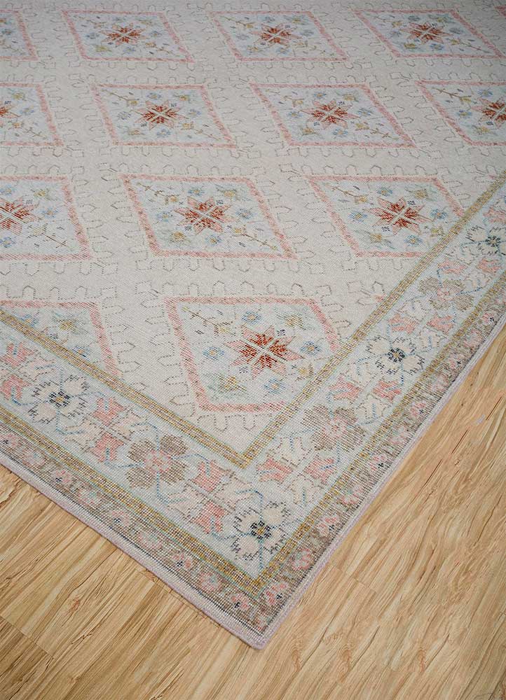 Wollteppich - 240 x 300 cm - creme