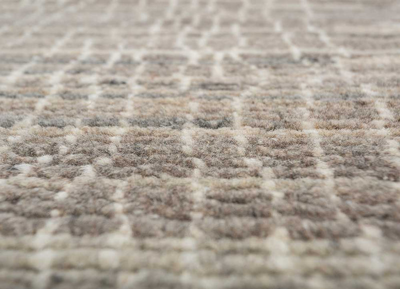 Wollteppich - 240 x 300 cm - beige
