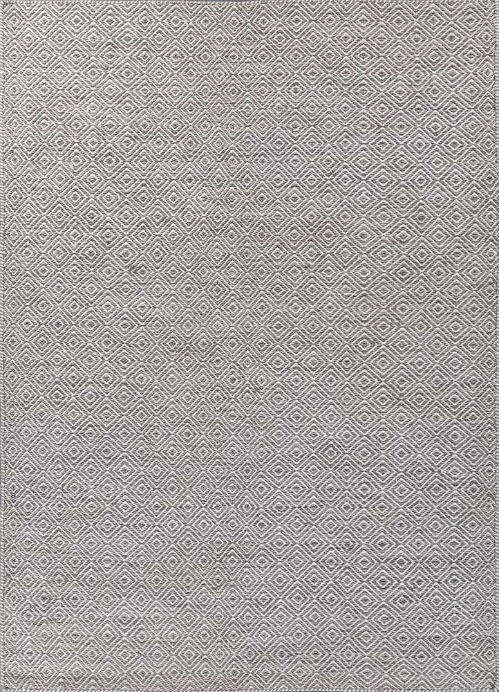 Wollteppich - 150 x 240 cm - grau
