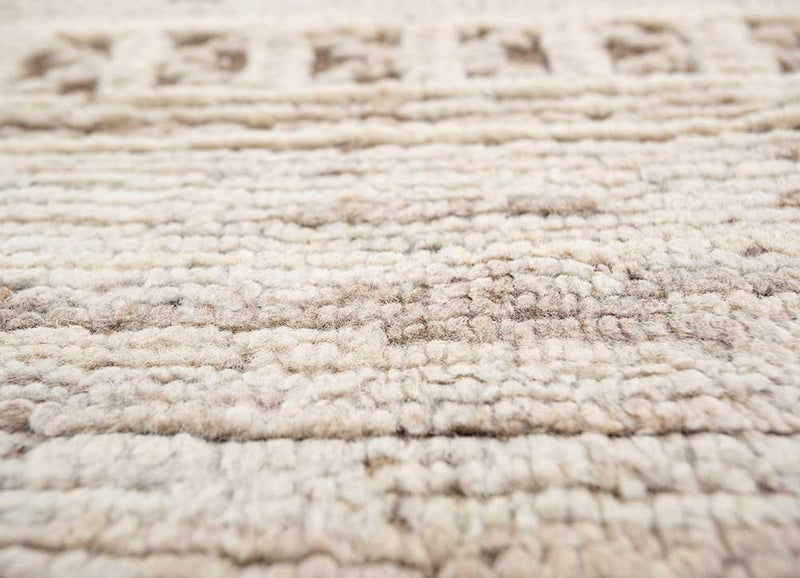Läufer Woll - 75 x 240 cm - creme