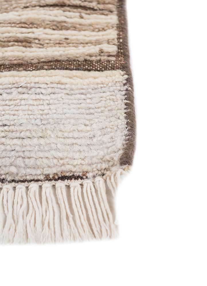 Läufer Woll - 75 x 240 cm - creme