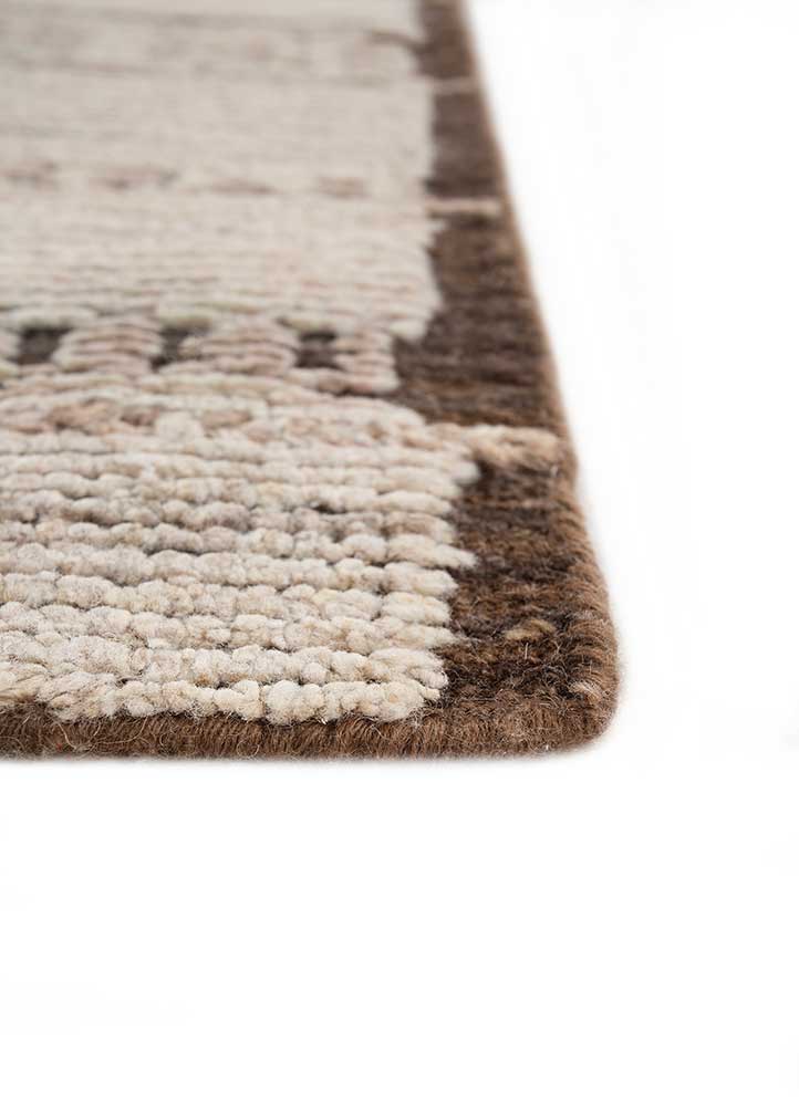 Läufer Woll - 75 x 240 cm - creme