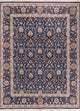 Wollteppich - 240 x 300 cm - blau