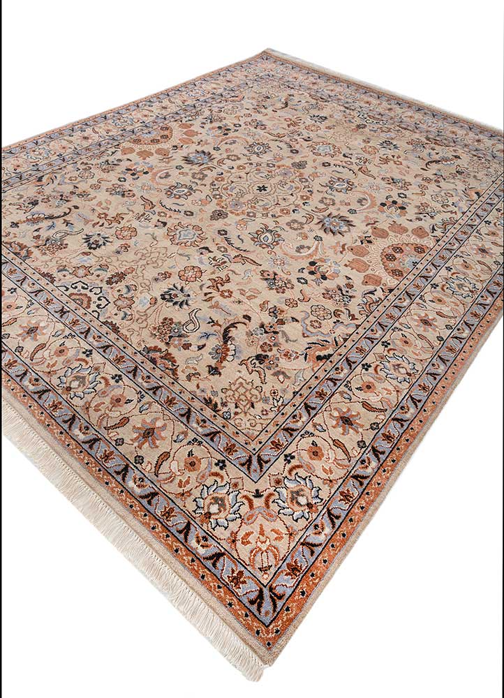 Wollteppich - 240 x 300 cm - beige