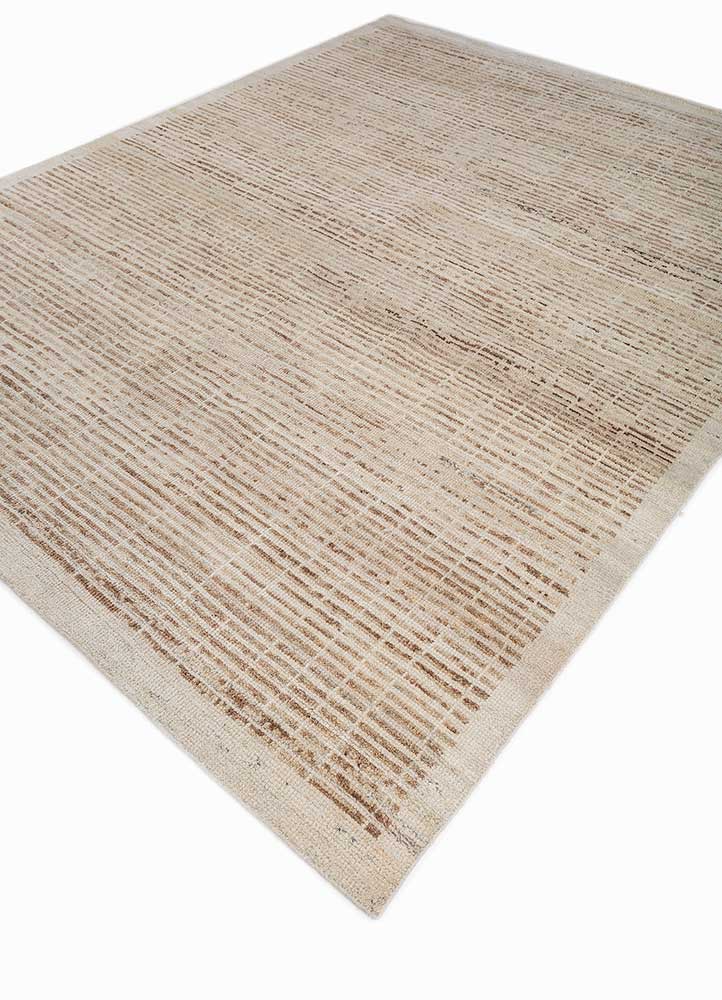 Wollteppich - 300 x 240 cm - gold