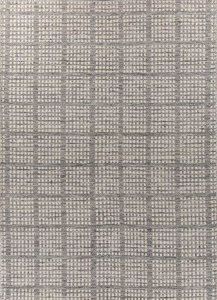 Wollteppich - 180 x 270 cm - grau