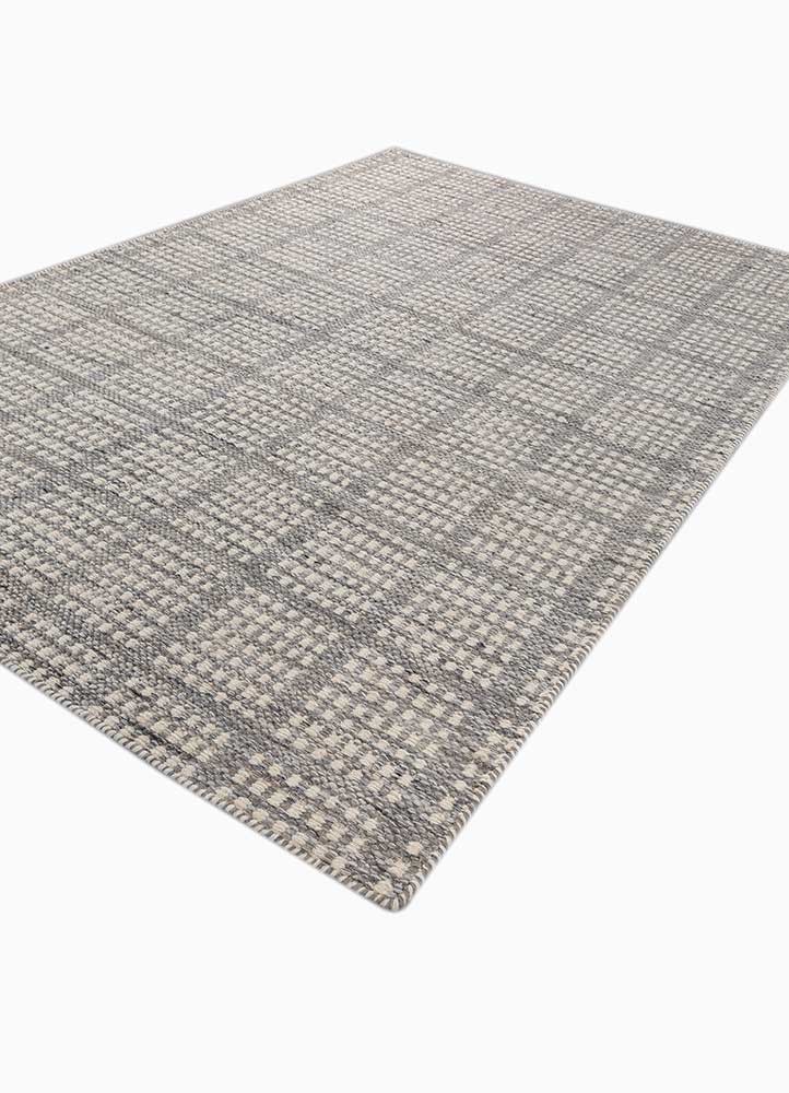 Wollteppich - 180 x 270 cm - grau