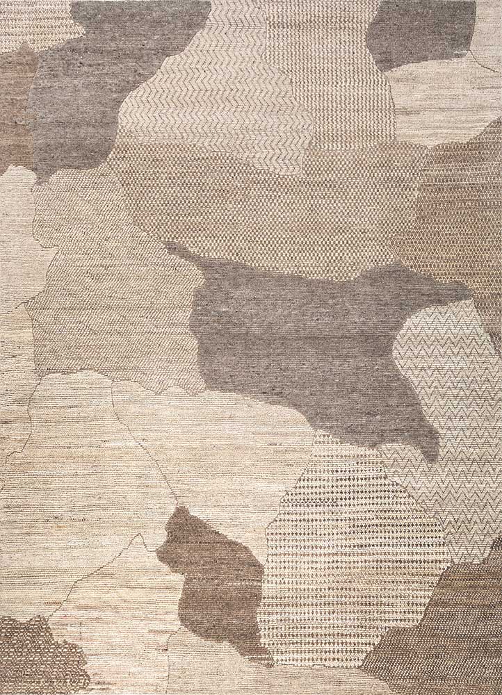 Wollteppich - 240 x 300 cm - beige