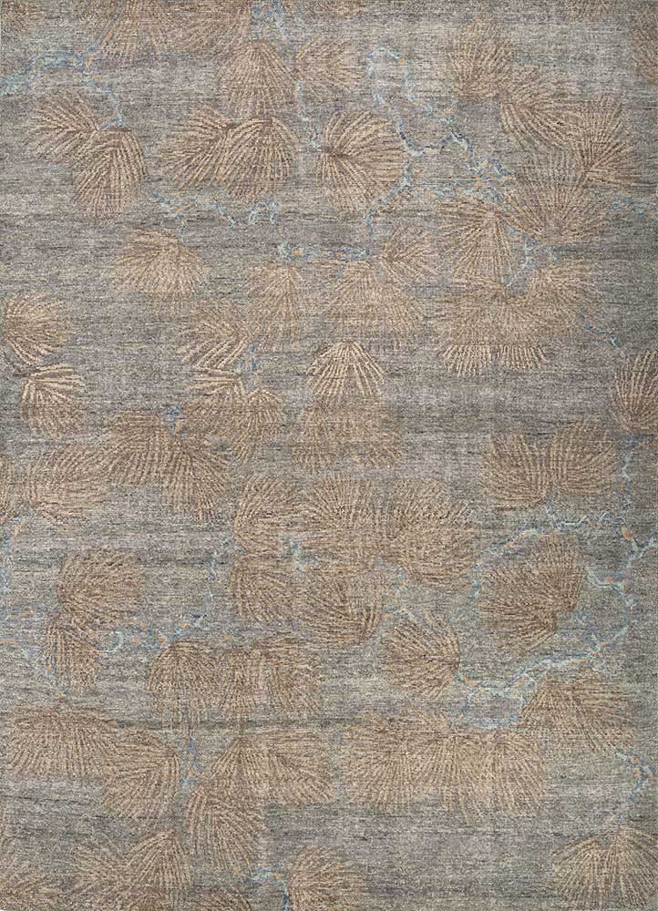 Wollteppich - 240 x 300 cm - dunkelbeige