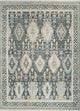 Wollteppich - 240 x 300 cm - blau