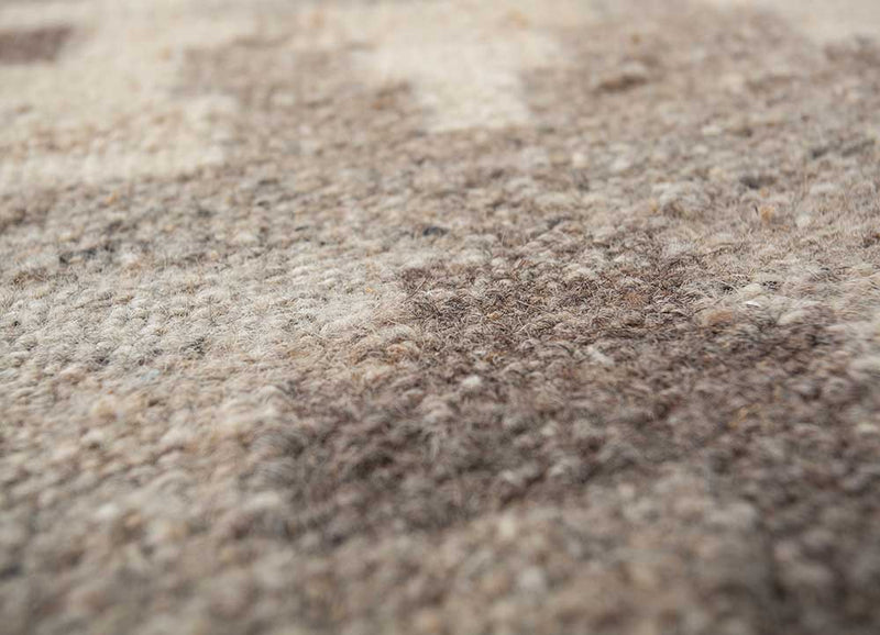 Wollteppich - 150 x 240 cm - beige