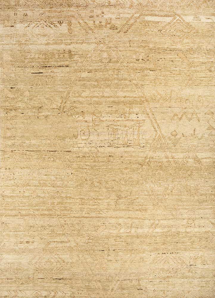 Wollteppich - 180 x 270 cm - creme