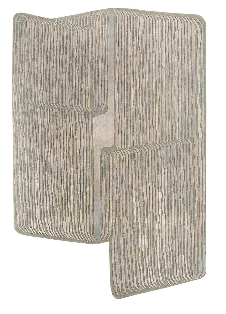 Wollteppich sonderform  - 180 x 270 cm - sand