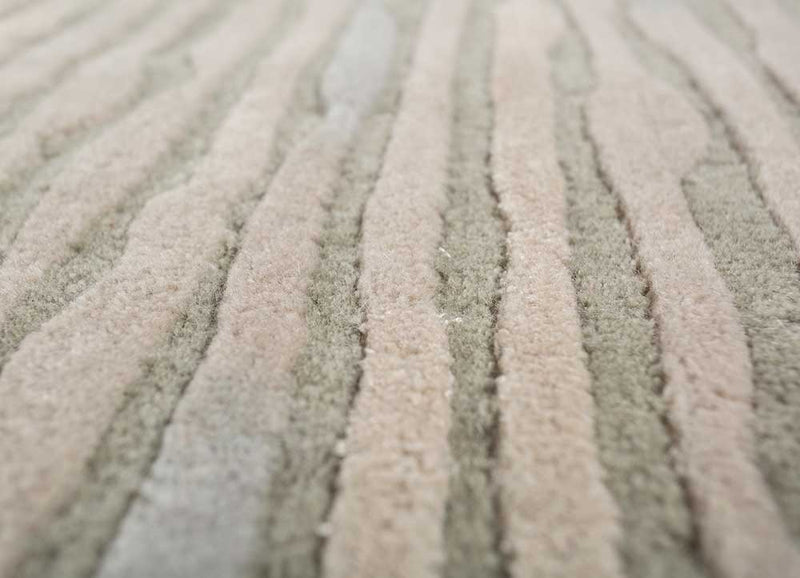 Wollteppich sonderform  - 180 x 270 cm - sand