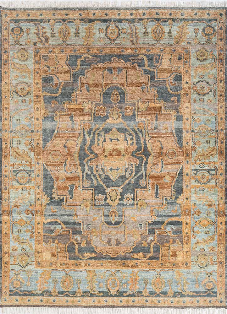 Wollteppich - 240 x 300 cm - mehrfarbig