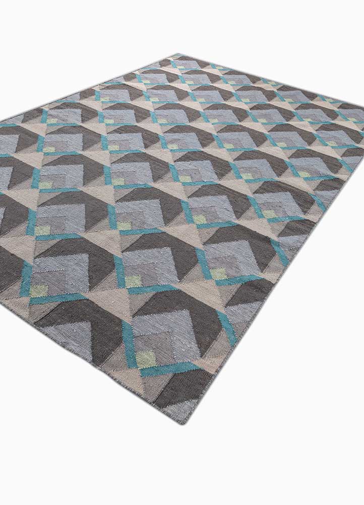 Wollteppich - 180 x 270 cm - mehrfarbig