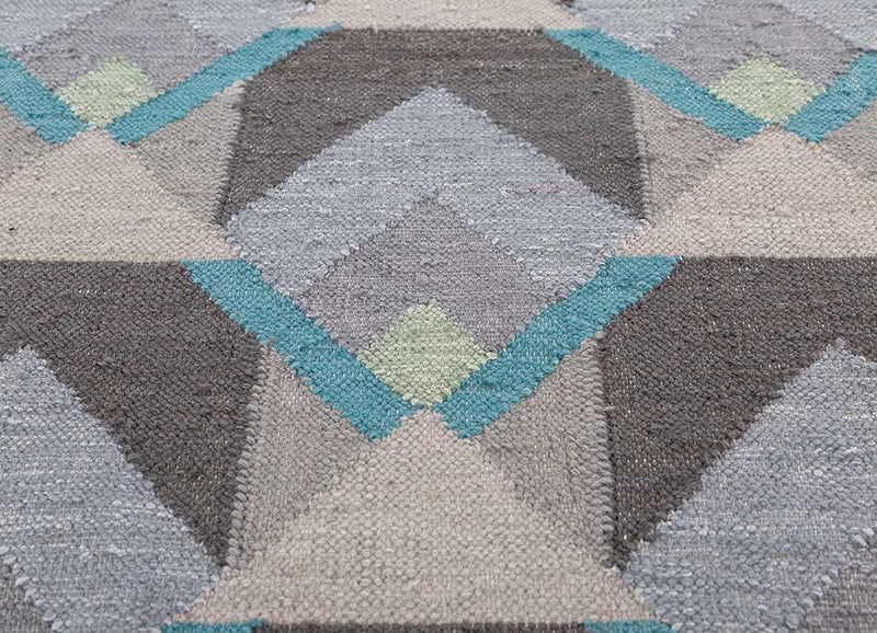 Wollteppich - 180 x 270 cm - mehrfarbig