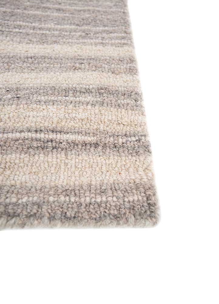 Wollteppich - 150 x 240 cm - dunkelbeige