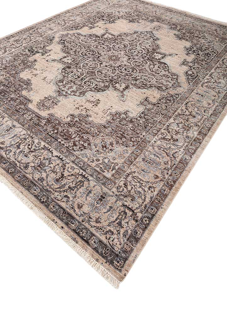 Wollteppich - 300 x 240 cm - beige