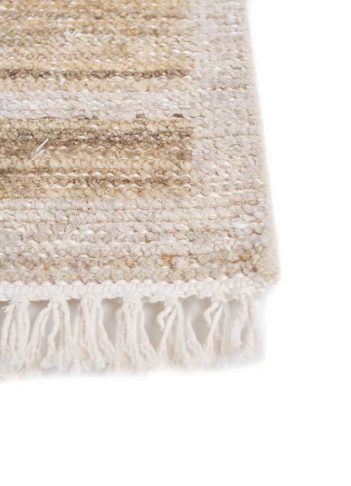 Wollteppich - 180 x 270 cm - beige