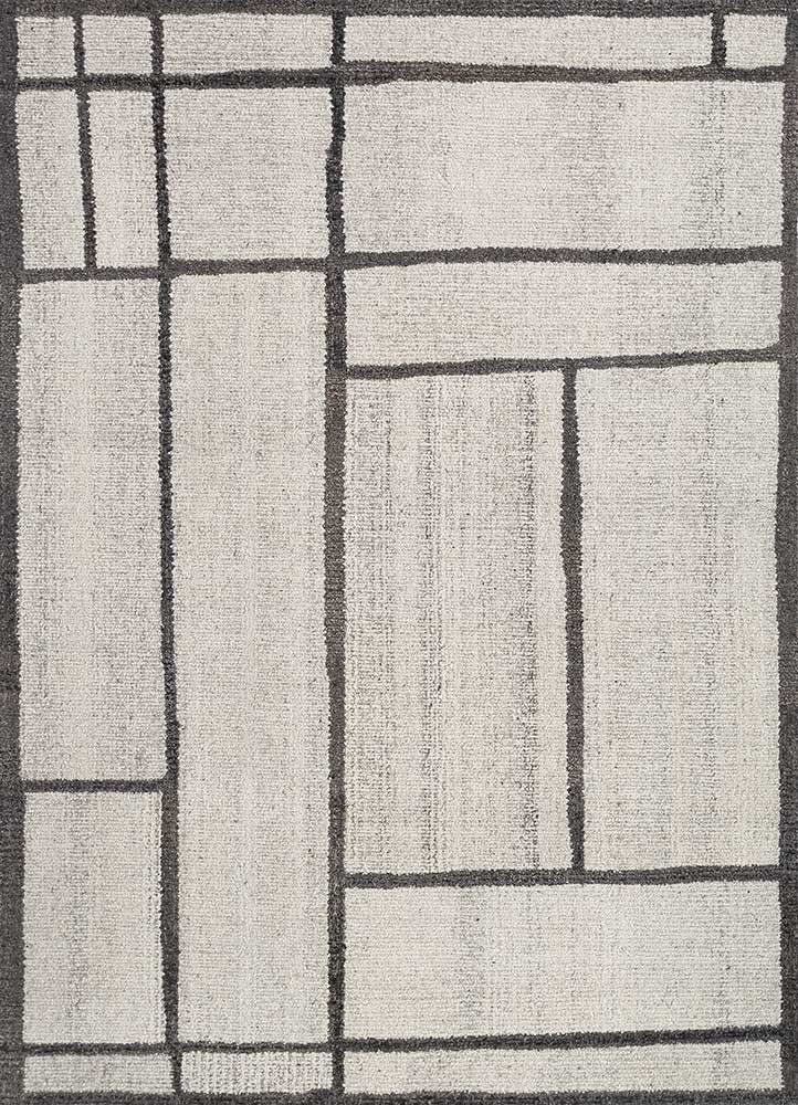 Wollteppich - 150 x 240 cm - creme