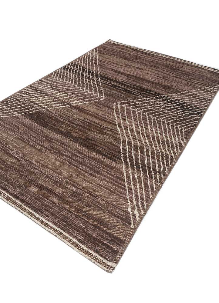 Wollteppich - 150 x 240 cm - beige