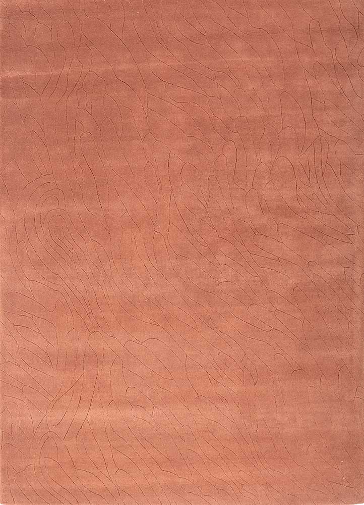 Wollteppich - 165 x 233 cm - orange