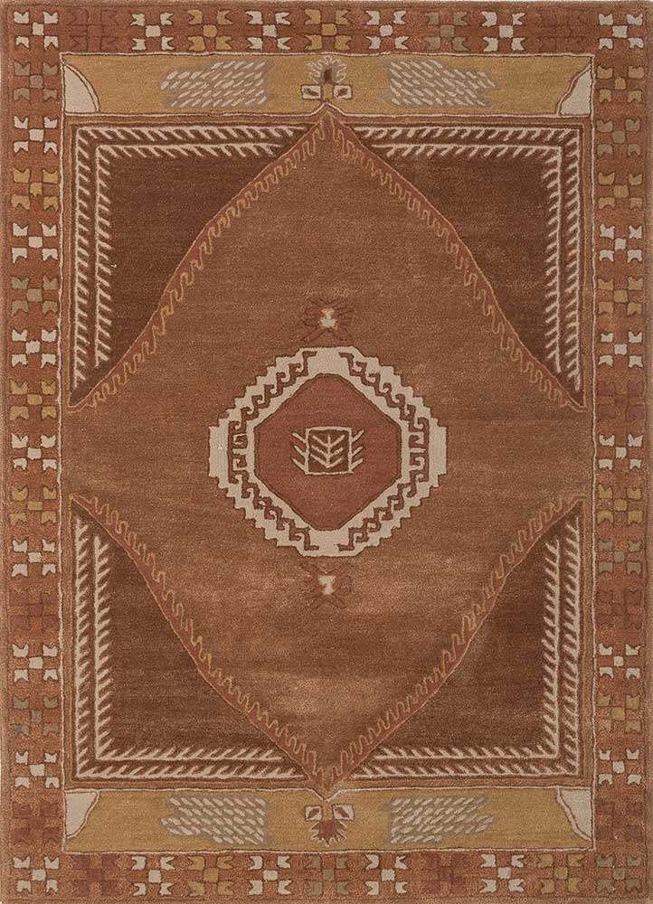 Wollteppich - 150 x 240 cm - beige