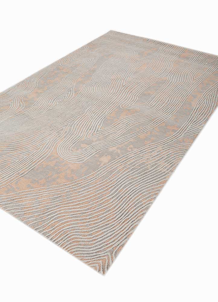 Wollteppich - 150 x 240 cm - dunkelbeige