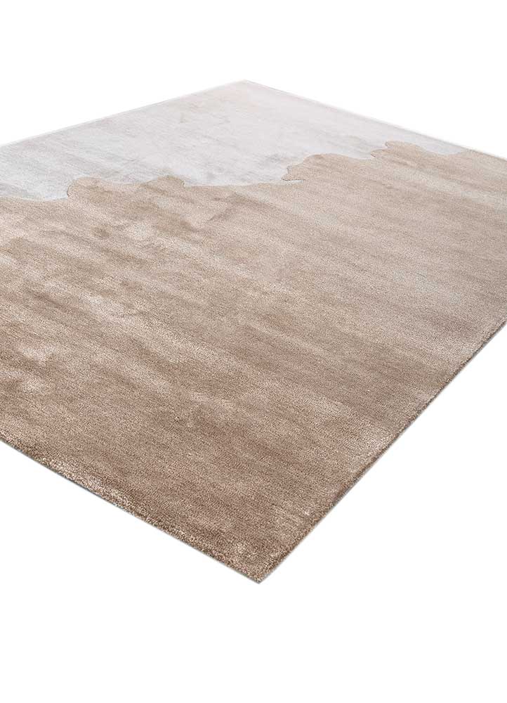 Wollteppich - 180 x 270 cm - gold