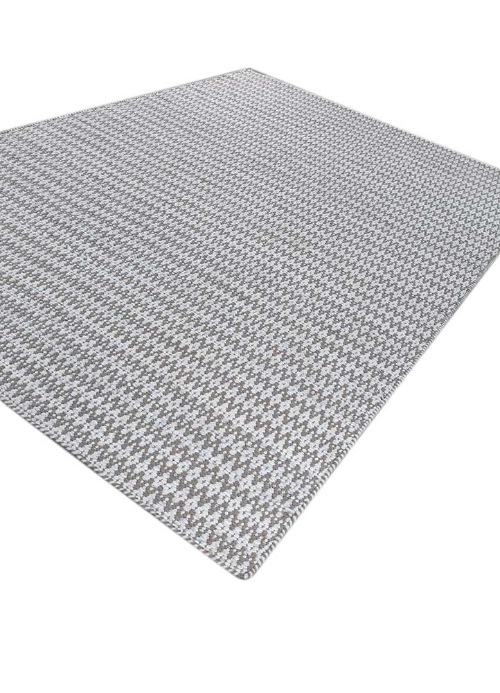Wollteppich - 180 x 270 cm - hellgrau