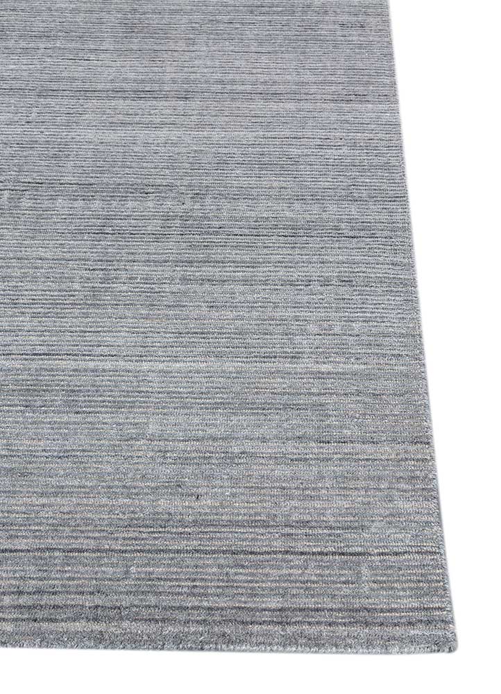 Wollteppich - 180 x 270 cm - grau
